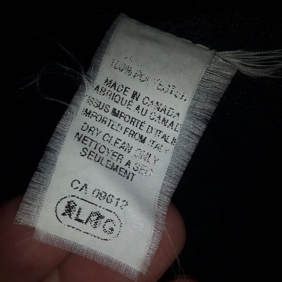 Black Suit Vest XL - Picture 4 of 7